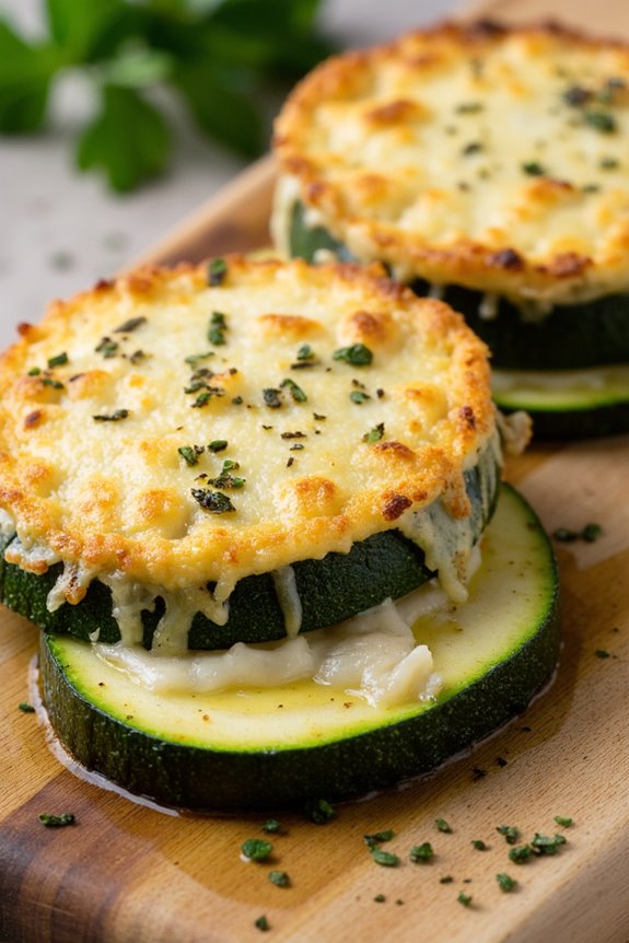 baked zucchini with parmesan