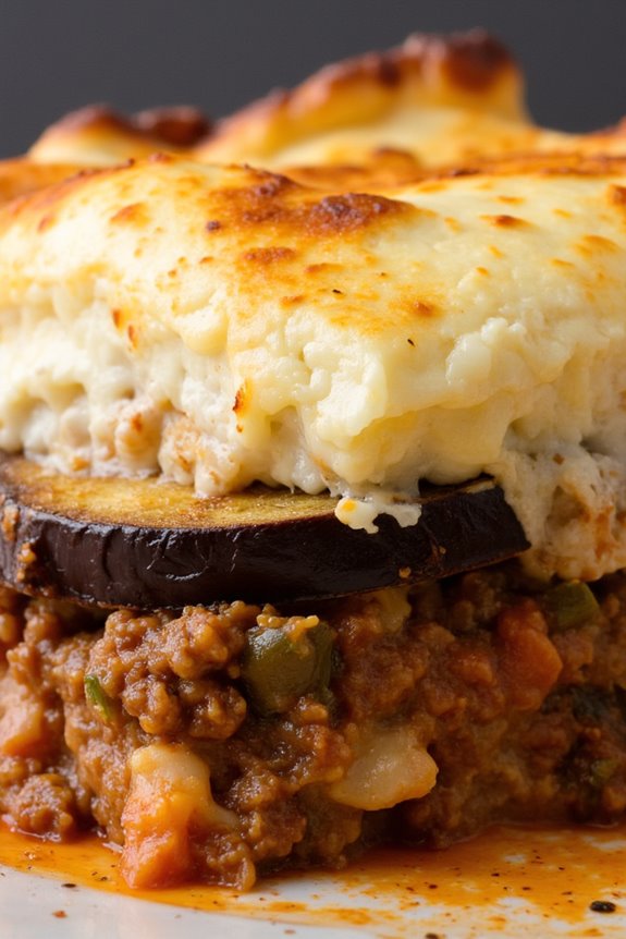 classic greek layered casserole