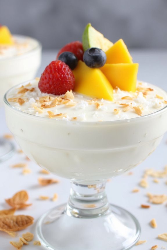 coconut yogurt pudding recipe