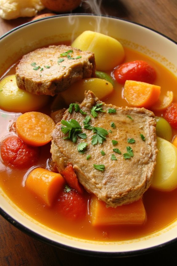 comforting aromatic pork stew