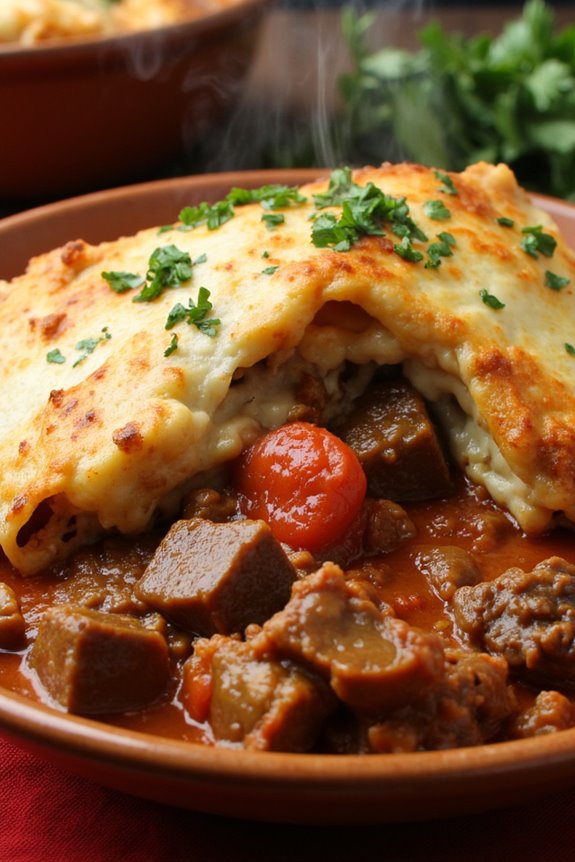 comforting greek moussaka stew