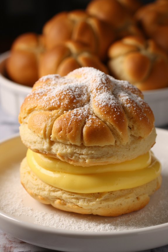 creamy choux pastry delight