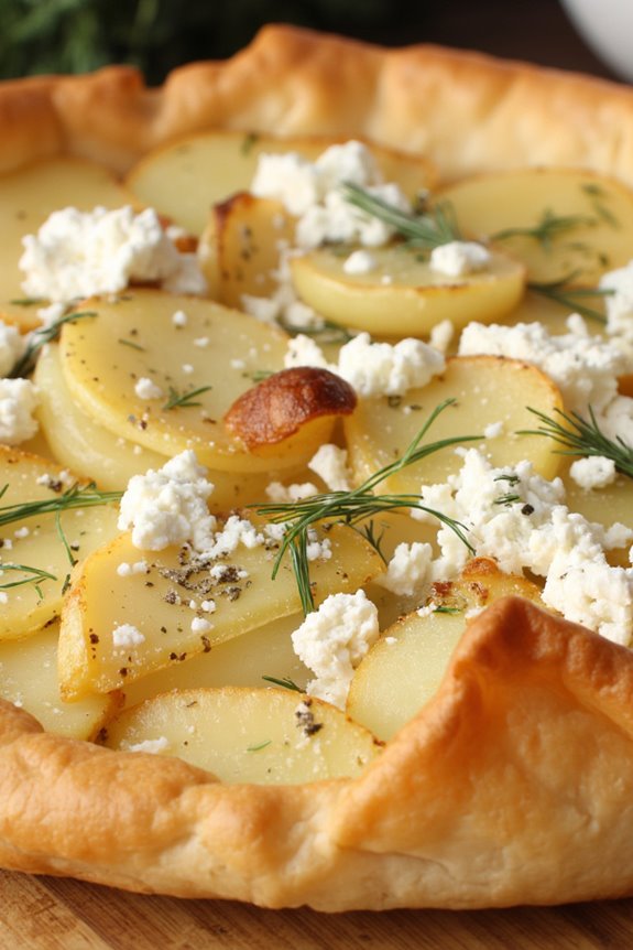 creamy feta potato delight