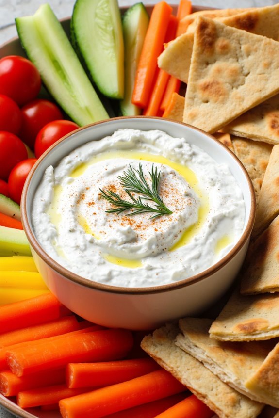 creamy greek yogurt dip