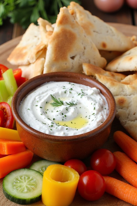 creamy greek yogurt dip