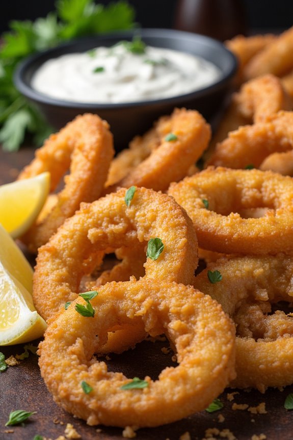 crispy fried calamari delight