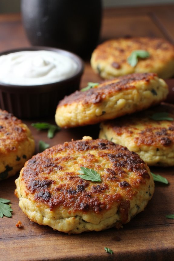 crispy savory eggplant fritters