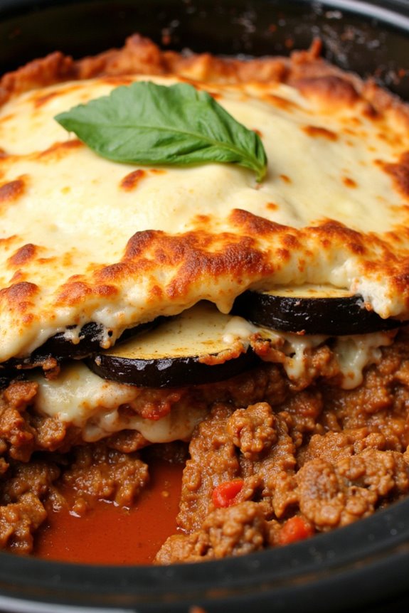 crockpot greek moussaka recipe