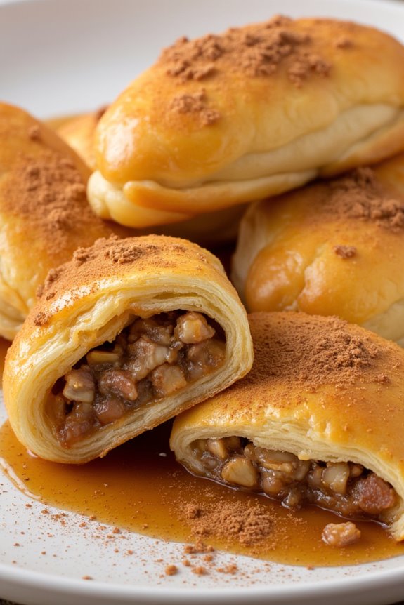 delicate nut filled pastry