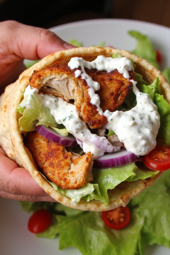 delicious customizable greek wraps