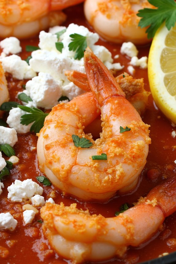 delicious mediterranean shrimp dish