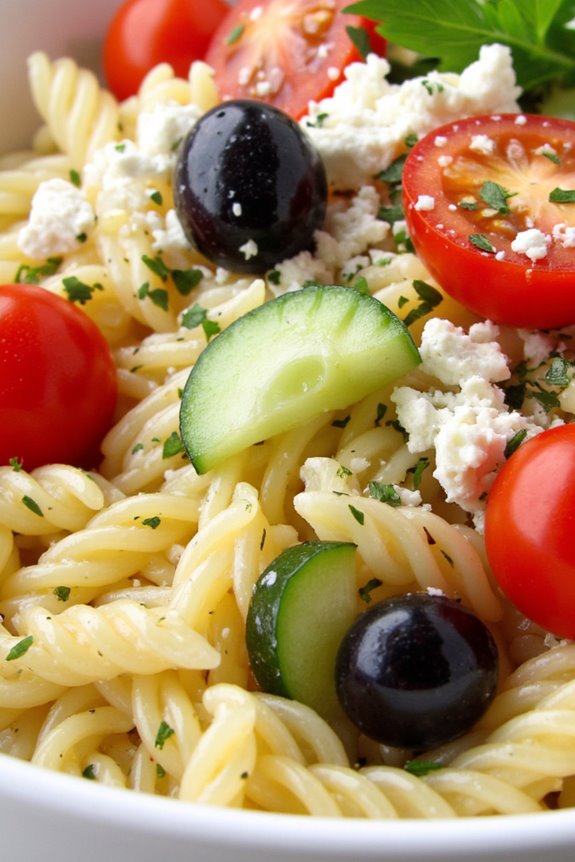 delightful greek orzo pasta
