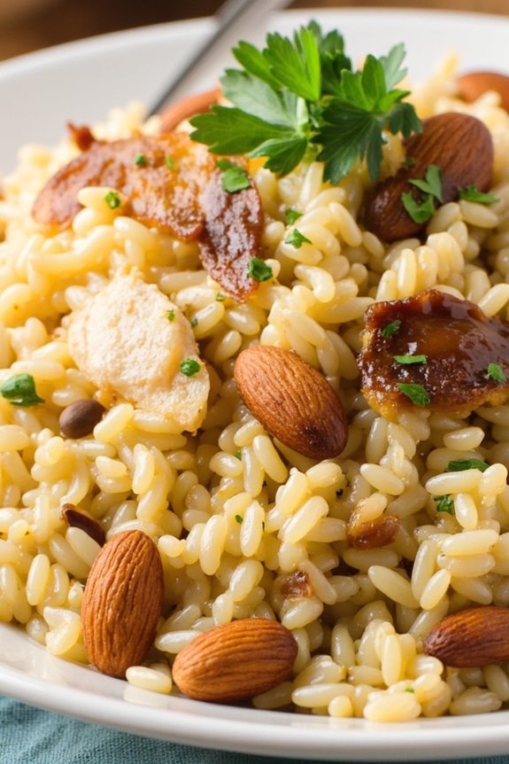 delightful nutty rice dish