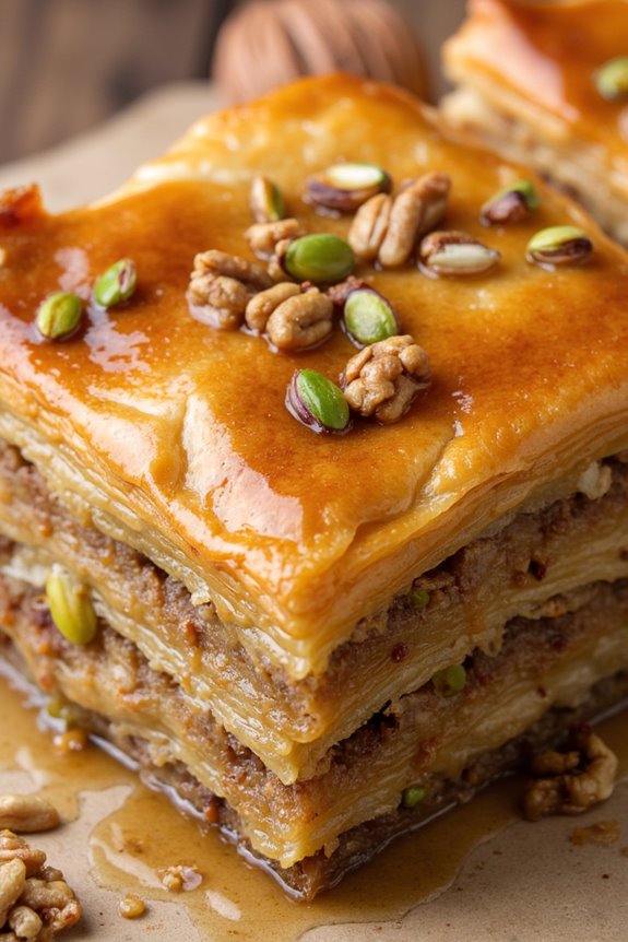 eggless phyllo baklava recipe