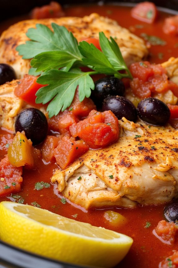 flavorful greek chicken stew