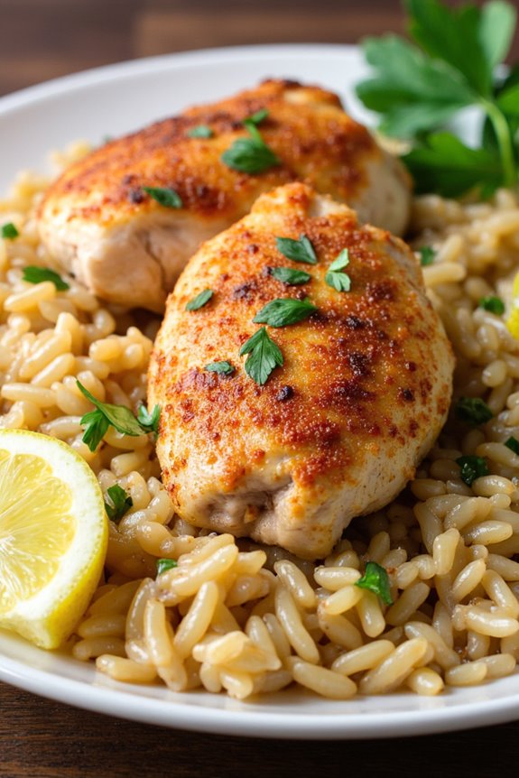 flavorful mediterranean chicken dish