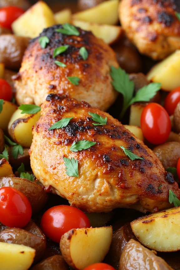 flavorful one pan chicken dish