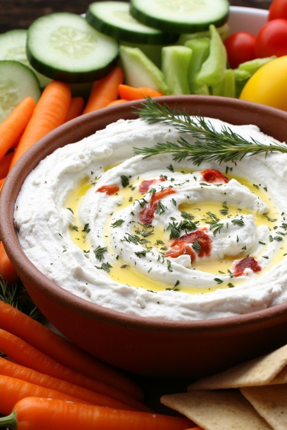 flavorful roasted pepper dip