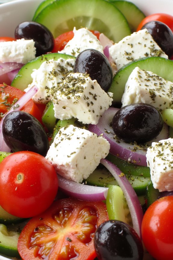 fresh mediterranean vegetable delight