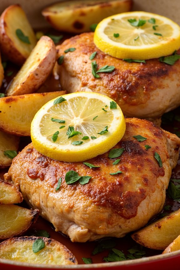 greek chicken with potatoes
