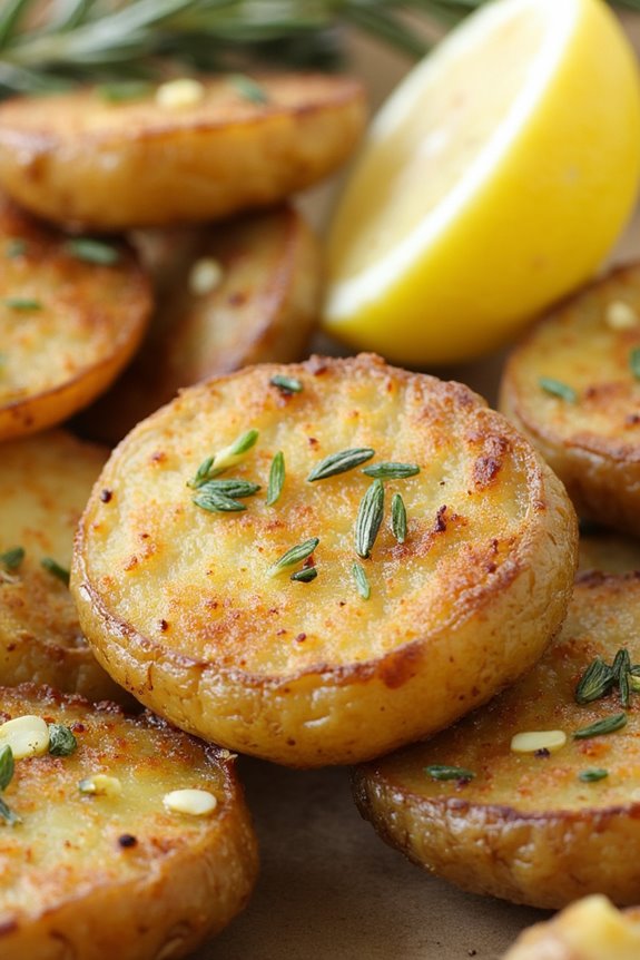 greek inspired roasted potato delight