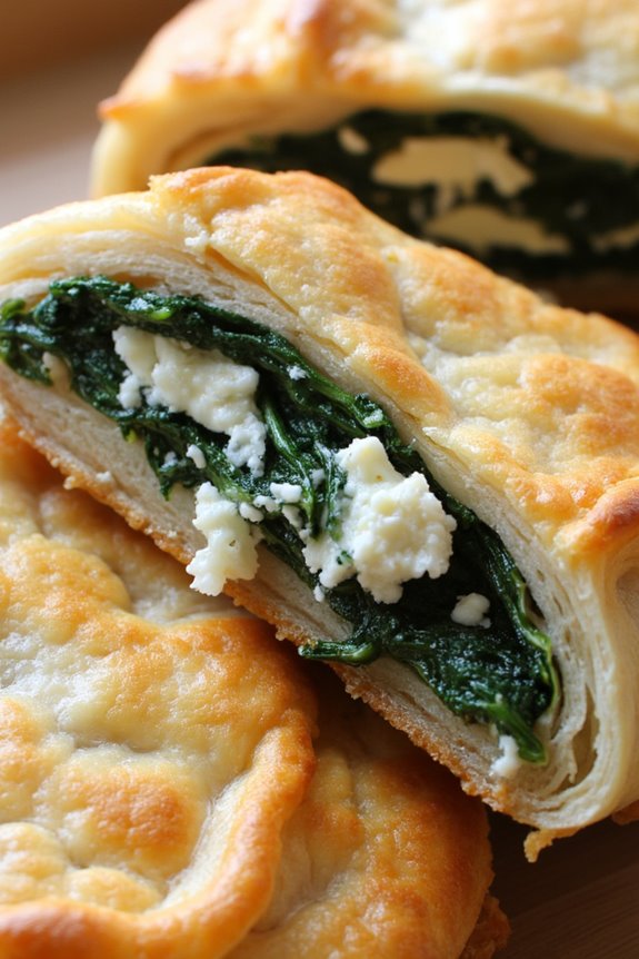greek spinach feta pastry