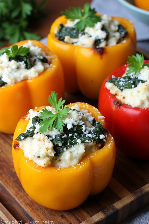greek stuffed bell peppers