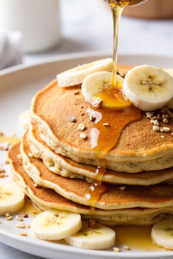 greek yogurt banana pancakes