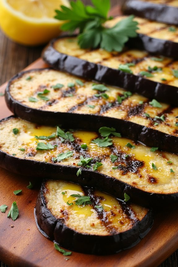 grilled mediterranean eggplant delight