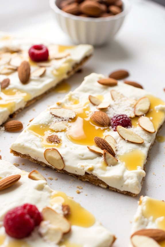 healthy customizable yogurt bark