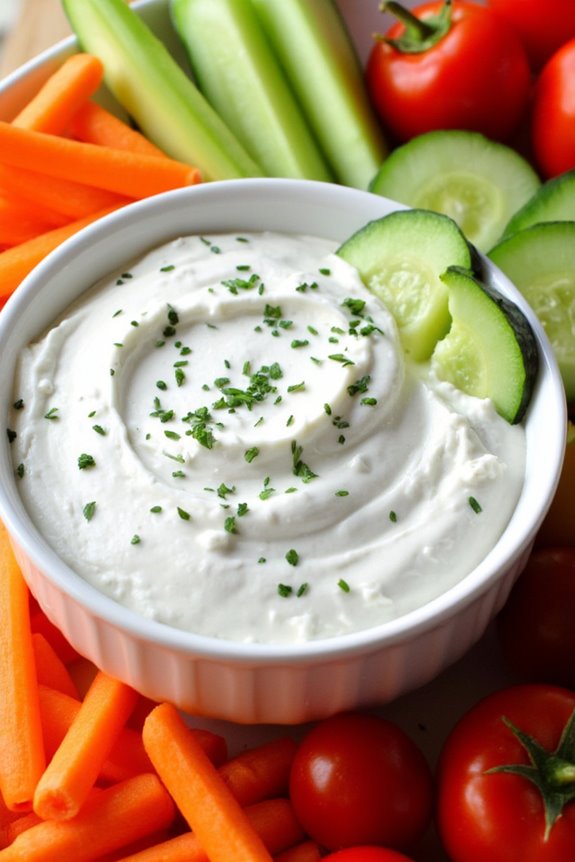 healthy greek yogurt dip