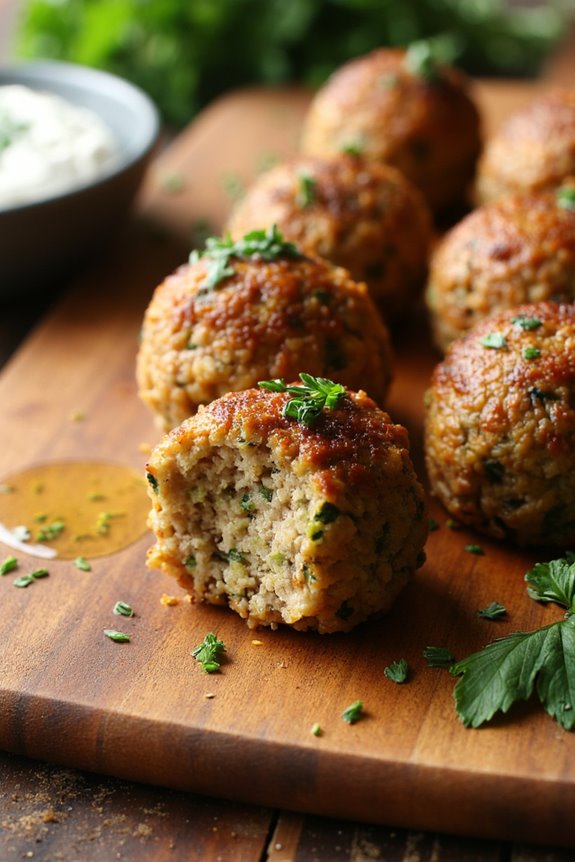 healthy mediterranean quinoa meatballs