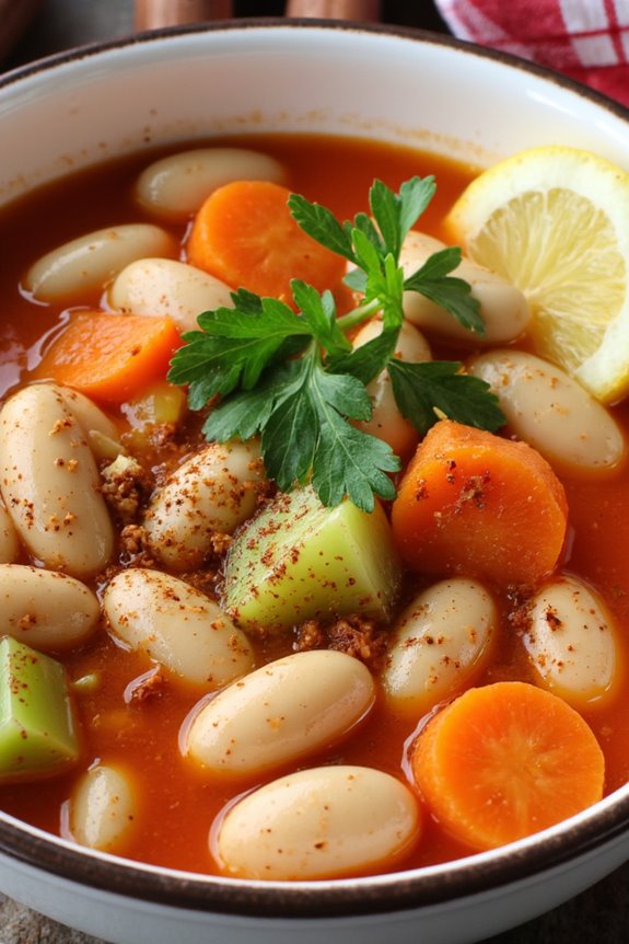 hearty greek bean soup