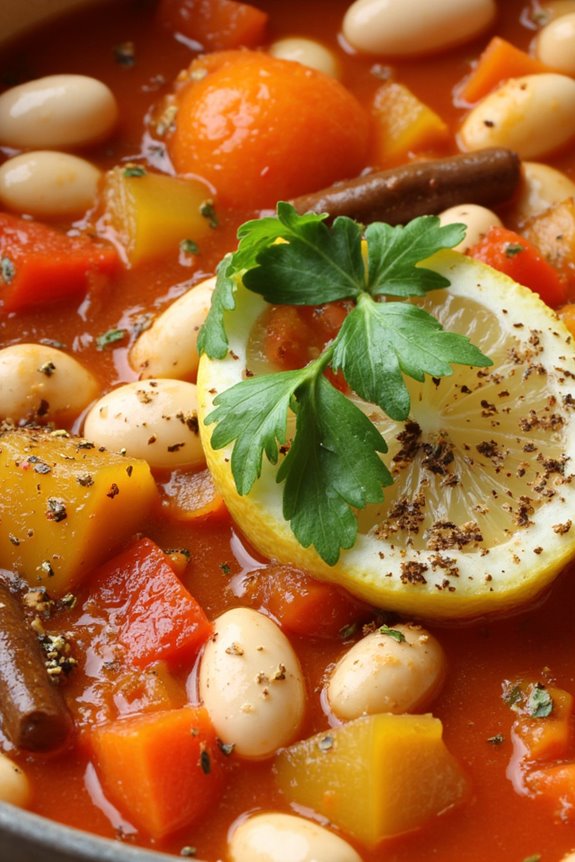 hearty mediterranean bean stew