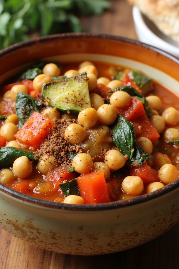 hearty mediterranean chickpea stew