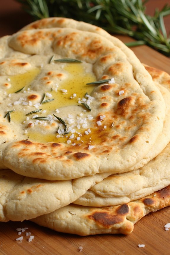 herb infused mediterranean flatbread recipe