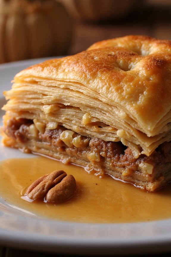 irresistible honey nut layers