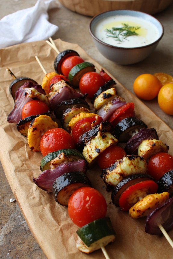 leftover vegetable souvlaki recipe