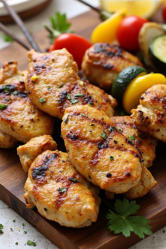 lemon herb marinated chicken