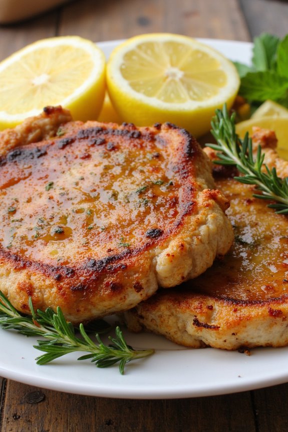 lemon oregano pork chops delight