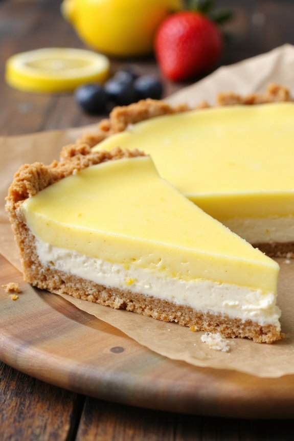 lemon yogurt tart delight