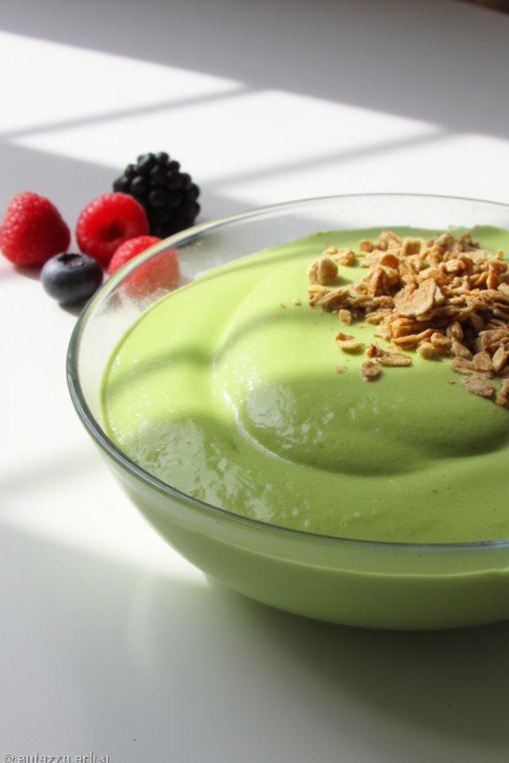 matcha yogurt pudding delight