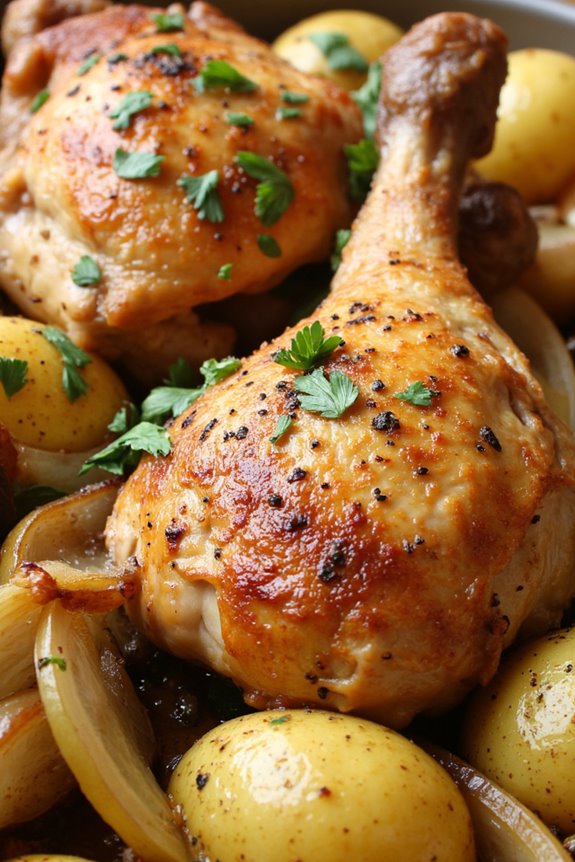 mediterranean chicken potato casserole