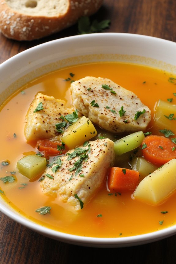 mediterranean fish soup delight