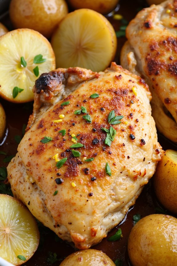 mediterranean lemon chicken delight