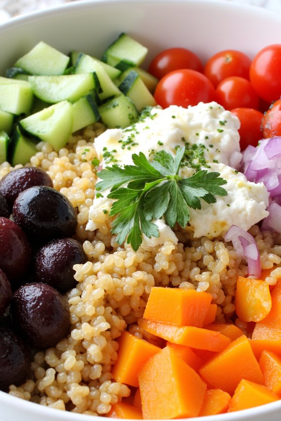 mediterranean quinoa bowl recipe