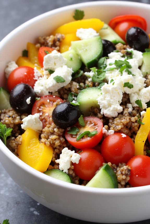 mediterranean quinoa bowl recipe