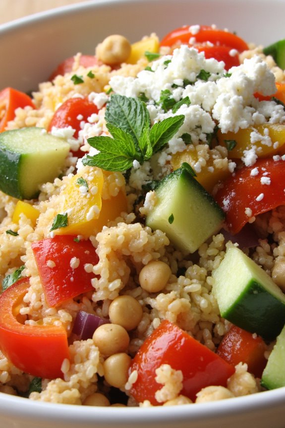 mediterranean quinoa rice recipe