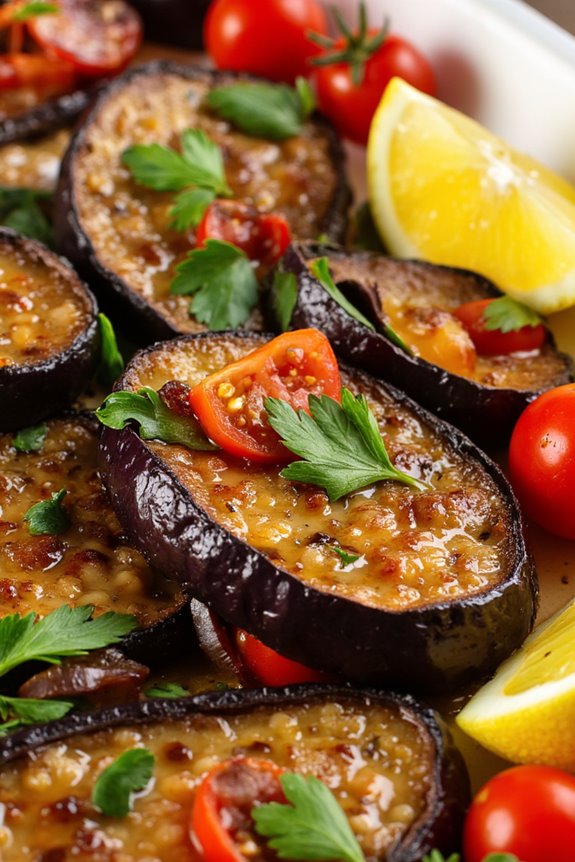 mediterranean roasted eggplant recipe