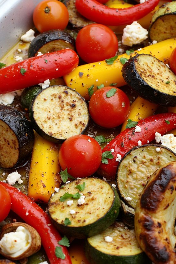 mediterranean roasted vegetable medley